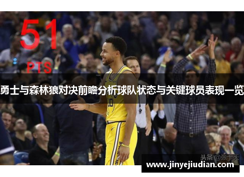 勇士与森林狼对决前瞻分析球队状态与关键球员表现一览
